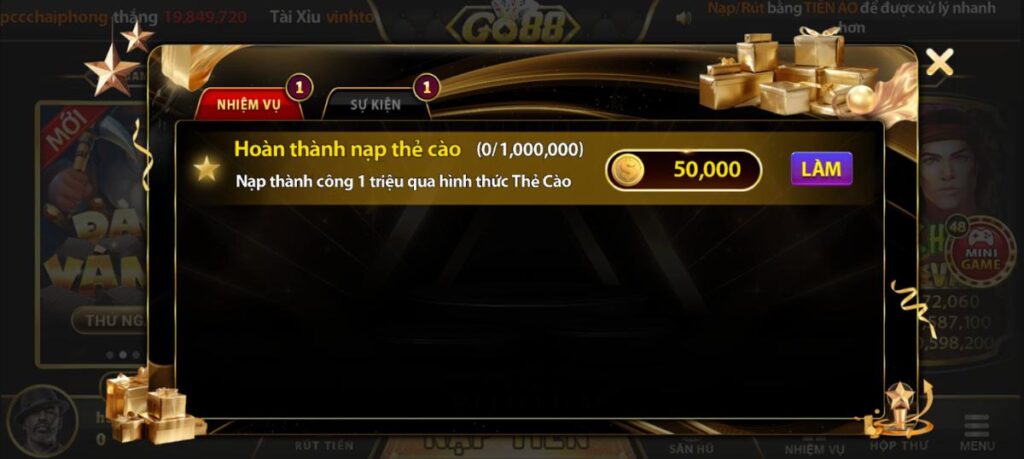 Điều kiện & điều khoản khi tham gia khuyến mãi GO88