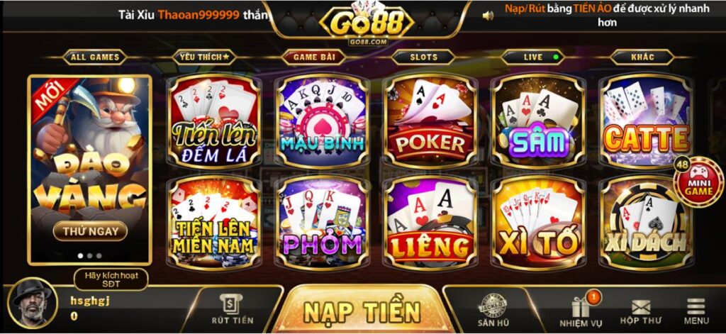 Hướng dẫn tham gia Tiến Lên Miền Nam GO88